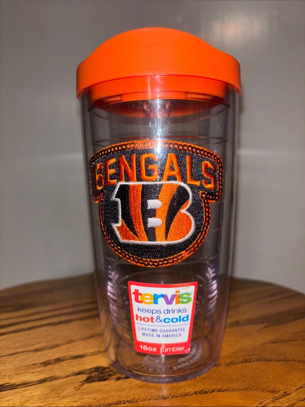 Cincinnati Bengals 16oz Tervis tumbler